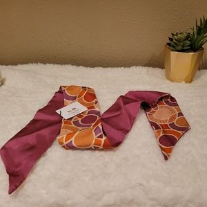 NWT Coach Silk Skinny Scarf *SEE DESCRIPTION**